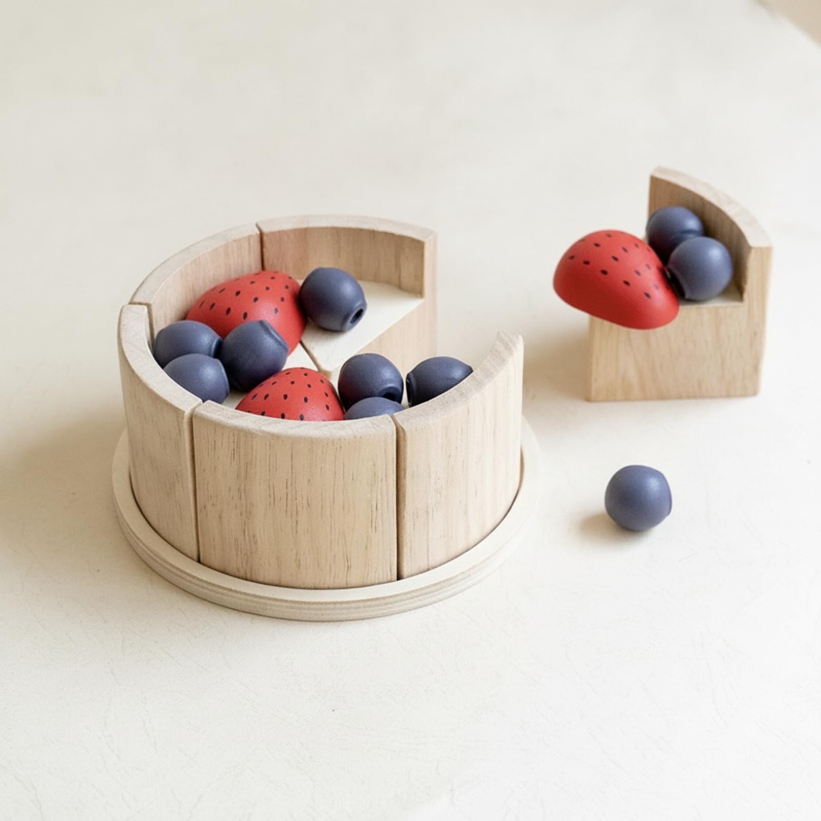 Obstkuchen Spielzeug Puppenküchen Kuchen mit n und n pädagogisch wertvoll für