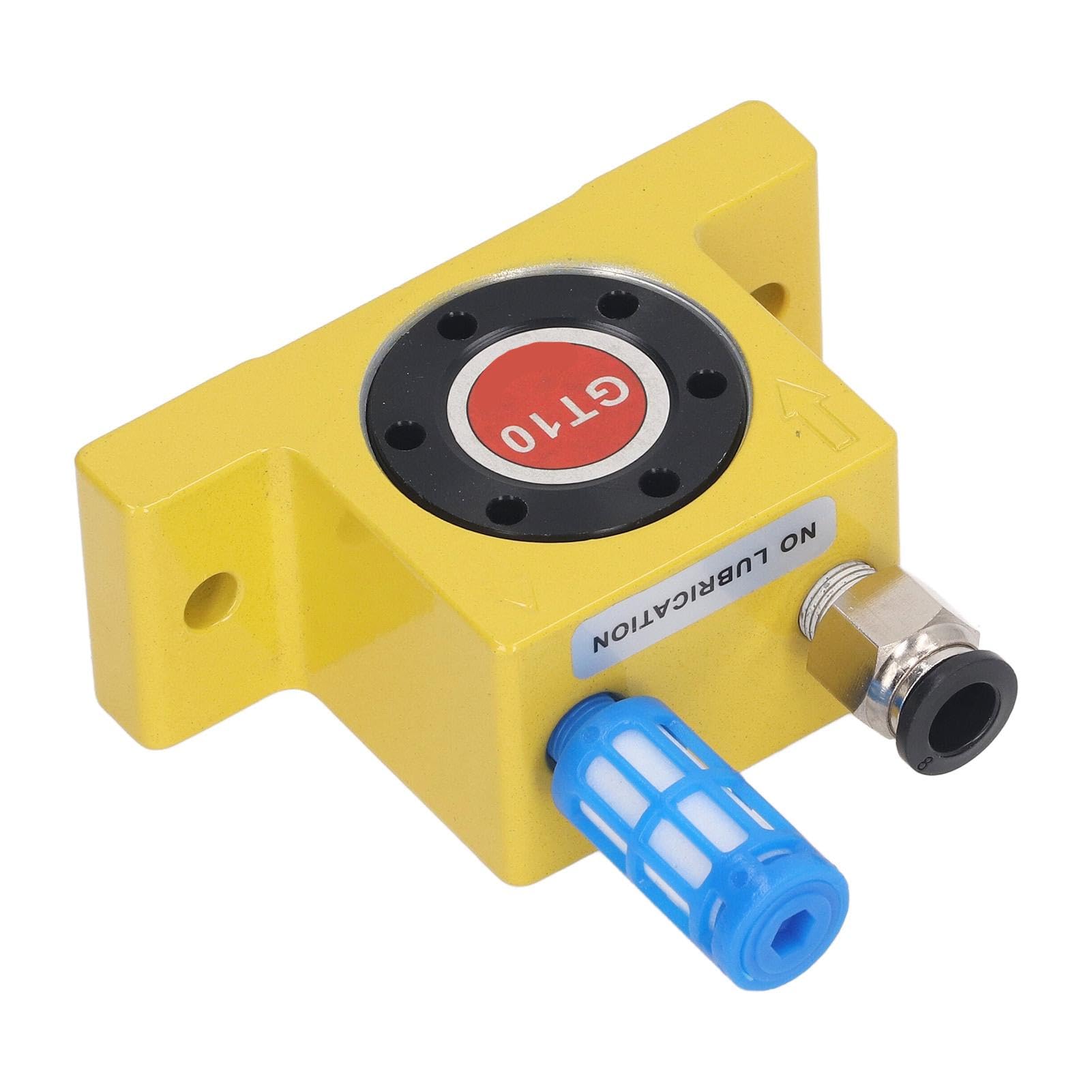Vibrateur Pneumatique À Turbine Gt10, Vibrateur Industriel Silencieux 1/8", Vibrateur Pneumatique À Turbine en Alliage D'Aluminium G1/8In, Vibrateurs À Faible Bruit Et Haute Puissance de Vibration
