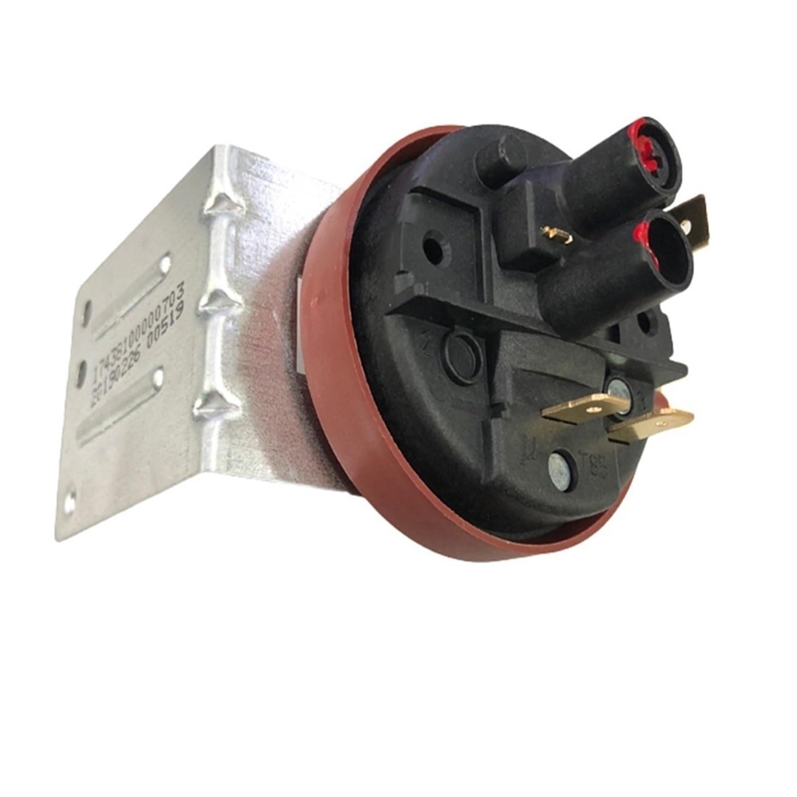 Hizon 2Pcs Washing Machine Water Level Pressure Switch ，Compatible For Midea，Compatible For Littleswan ，Washing Machine Water Level Sensor 17438100000703(2Pcs)