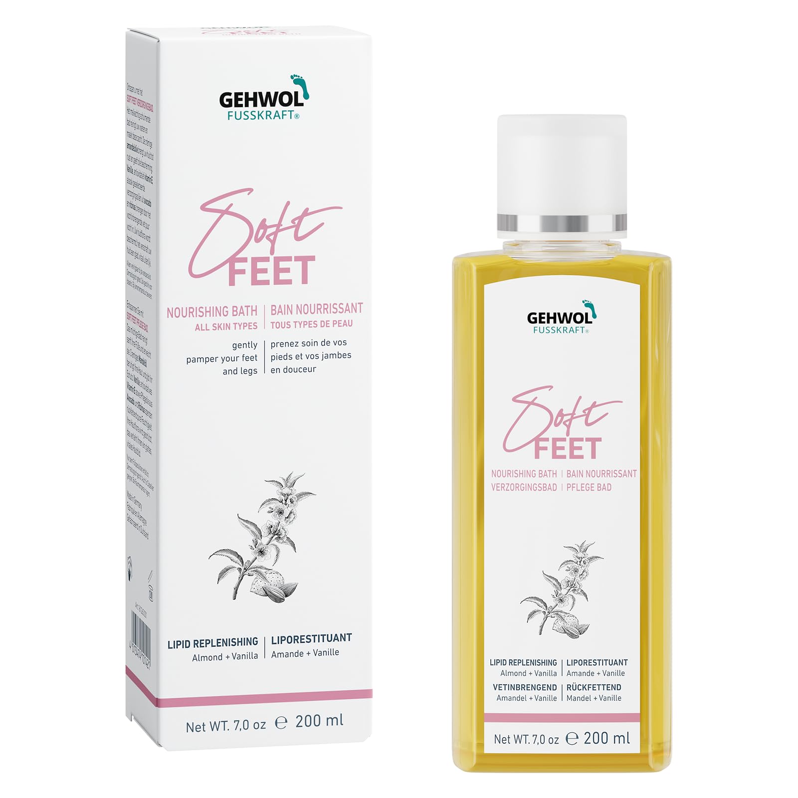 GEHWOL Soft Feet Nourishing Bath, 7.0 oz.