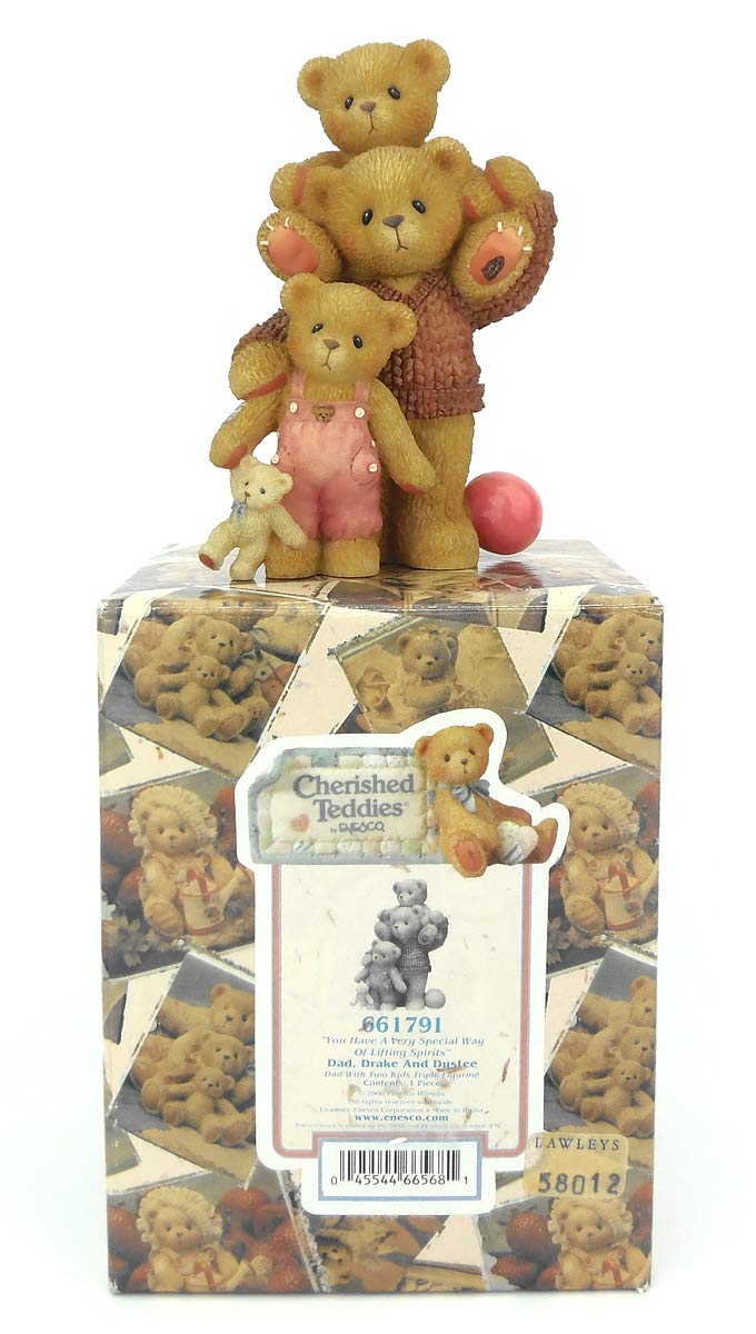 Amazon.com: Enesco Dad Drake Dustee 661791 - Brown Teddy Bear