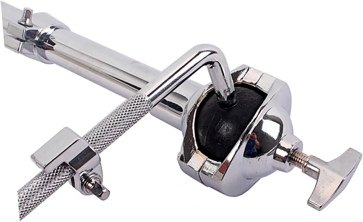 Aluminum Alloy Drum Pad Stand Boom Arm Adjustable Cymbal Holder for Drum Rack Tube Clamp