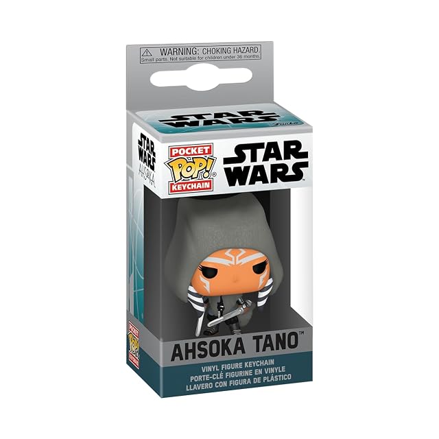 Funko POP! Keychain: AHS - Star Wars Ahsoka - Collectable Vinilo Mini Figure Llavero Novedoso