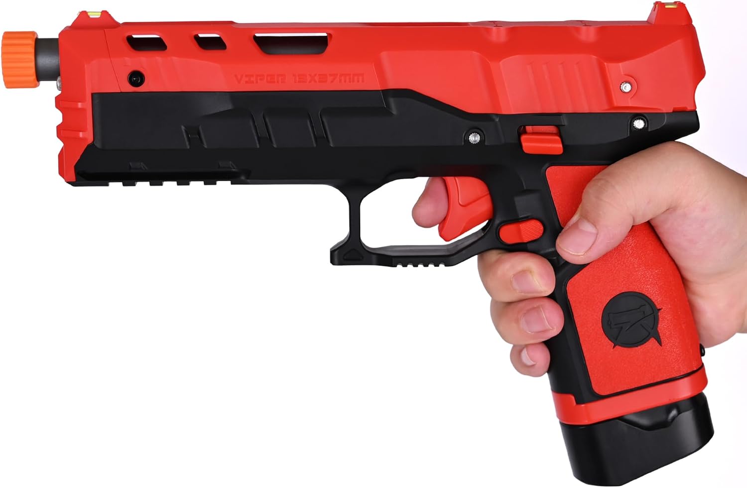 Zhenweiqi Viper Blaster, ZWQ S200S Half Length Dart Pistol Long-Range High Precision Powerful Launcher with 1.6mm Spring for Ages 12+