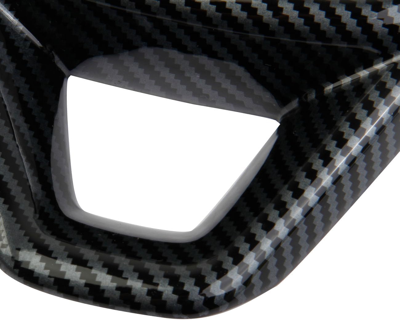 Korlot Carbon Fiber Style Interior Steering Wheel Cover Trim for Chevrolet Trailblazer 2021-2026,Trax 2024-2026