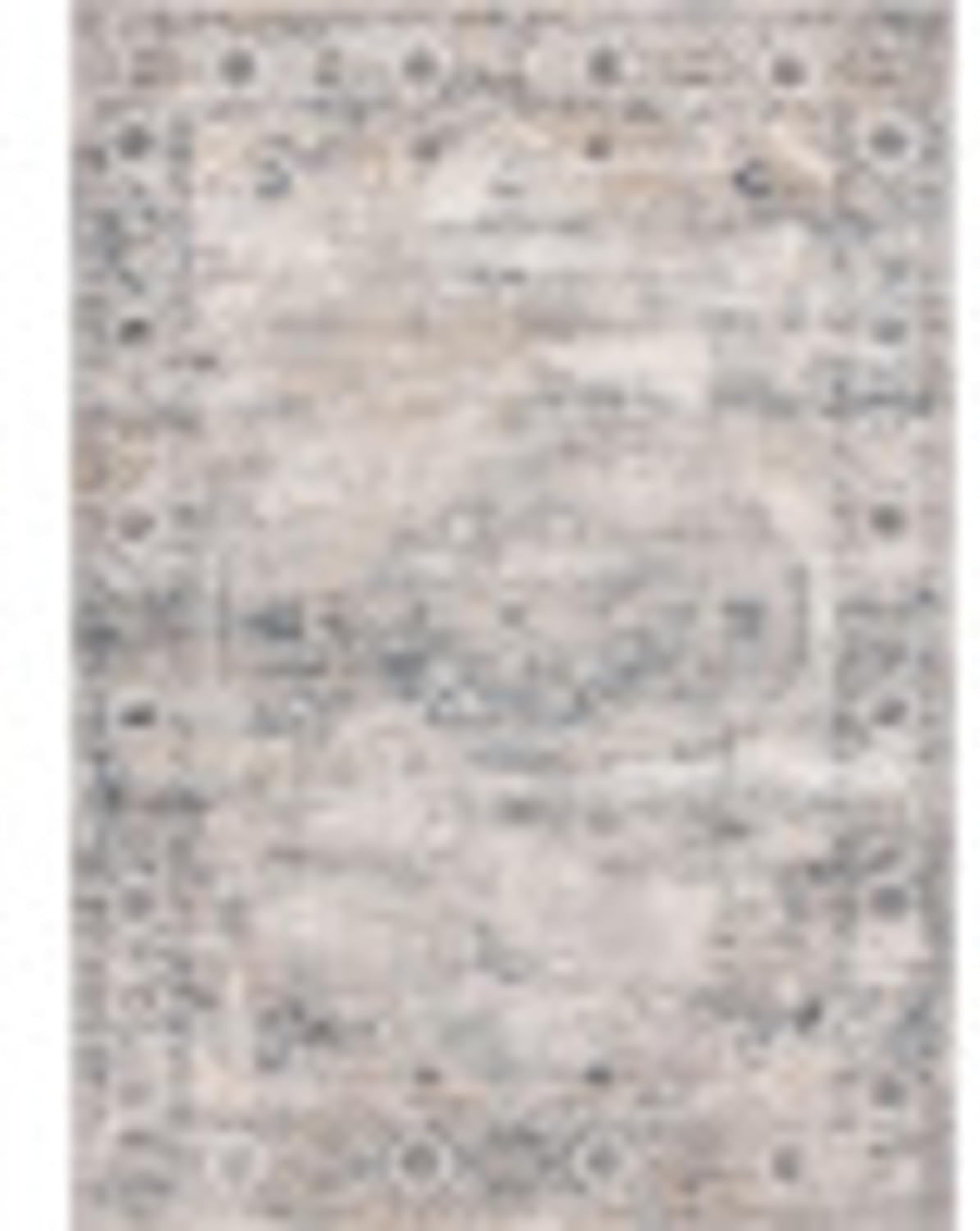 Unique Loom Portland Collection Area Rug - Canby (10' x 14' 1" Rectangle, Gray/ Blue)