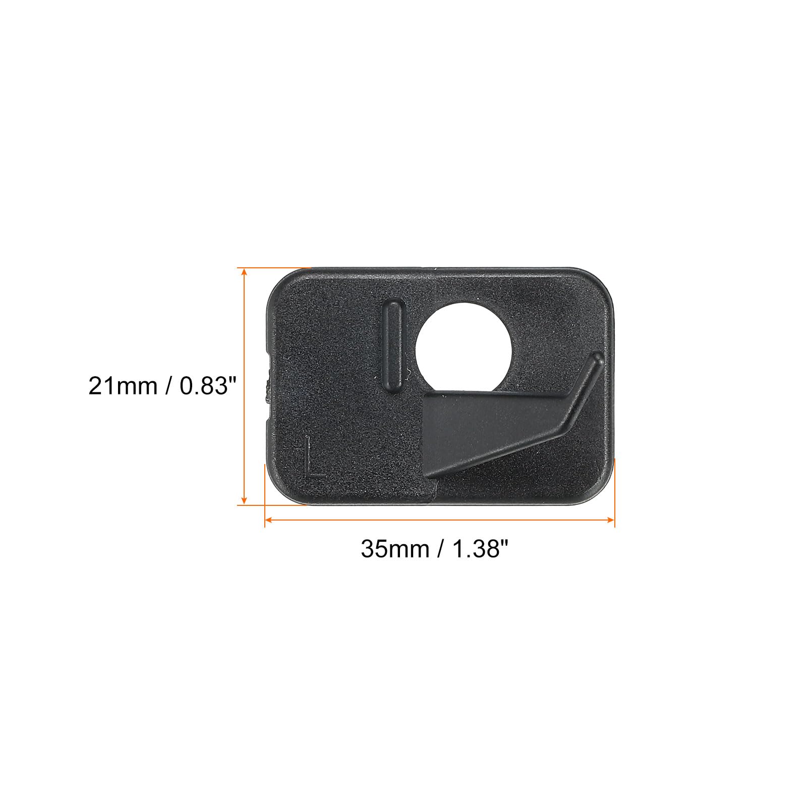 PATIKIL Flèche Repos, 6 Paquet Plastique Adhésif Tir Arc Flèche Support pour Gauche Main Composé Arc Classique Arc