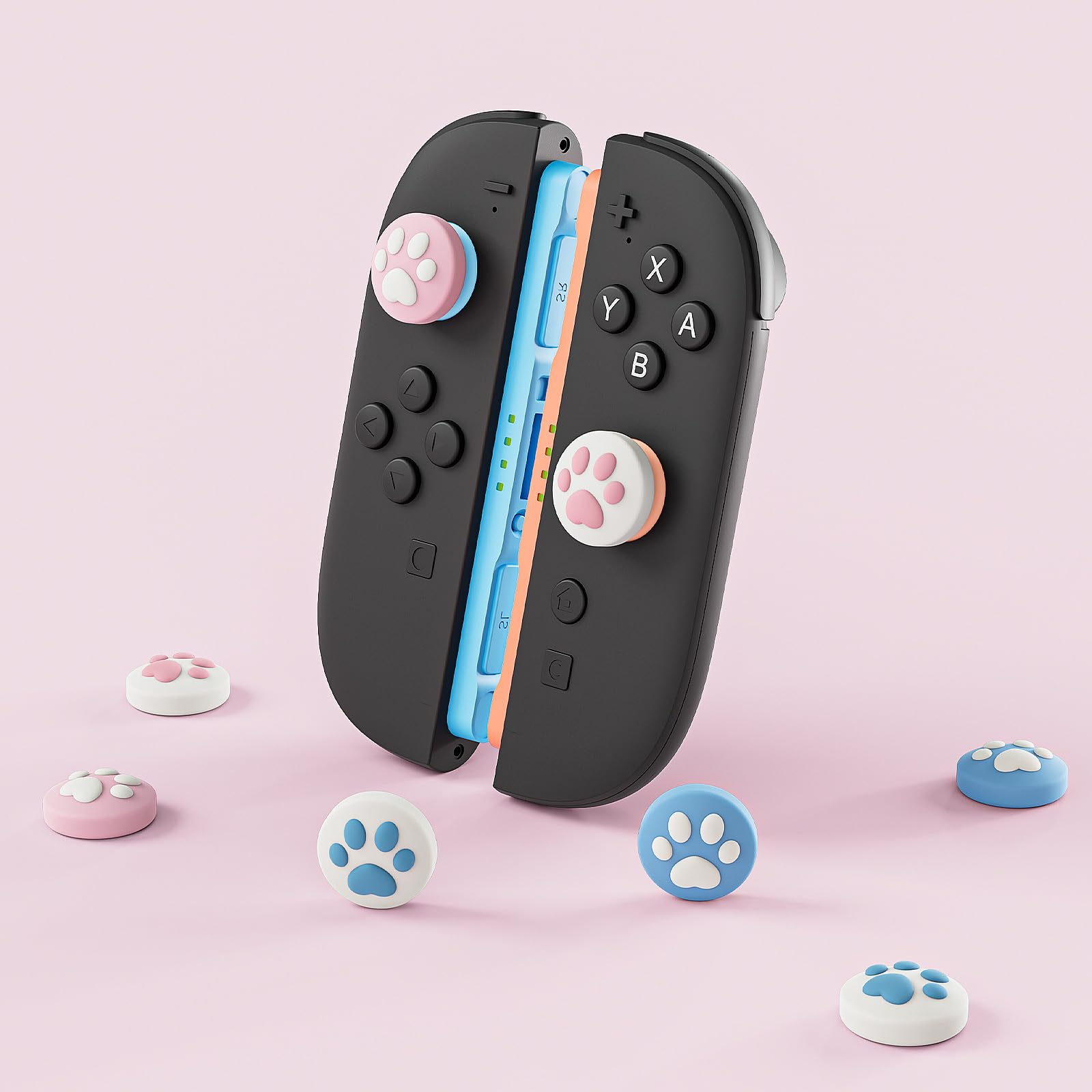 Amazon.com: GeekShare Cat Paw Thumb Grips Compatible with Switch 2