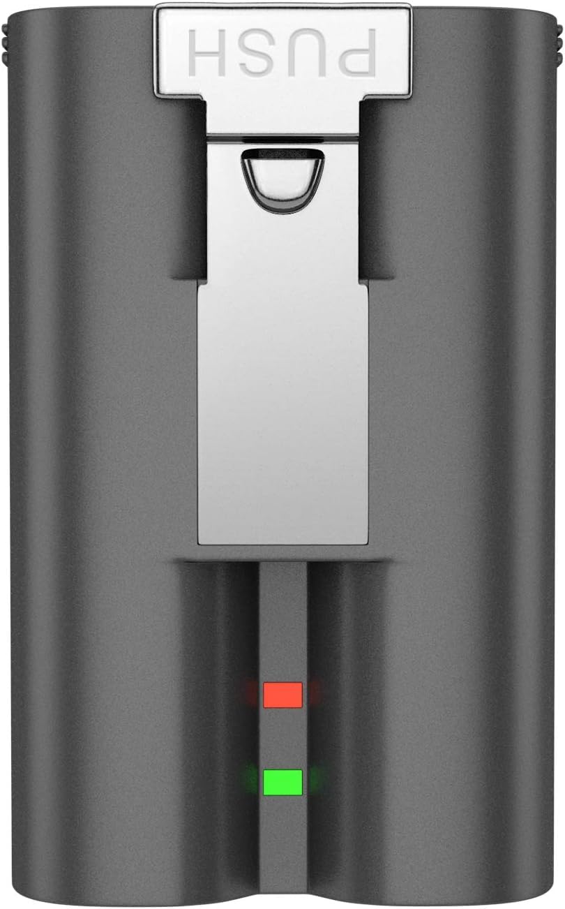 V4 Quick Release Battery Pack for Ring - 3.65V 6400mAh Replacement Battery for Ring Video Doorbell 2/3/3+/4, Stick Up Camcorder, Spotlight Cam, Spotlight Plus/Pro (1 Pack)