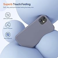 Vista 1414 de Miracase Funda diseñada para iPhone 13 Pro Max con protector de pantalla, [forro de microfibra suave antiarañazos], funda protectora de silicona