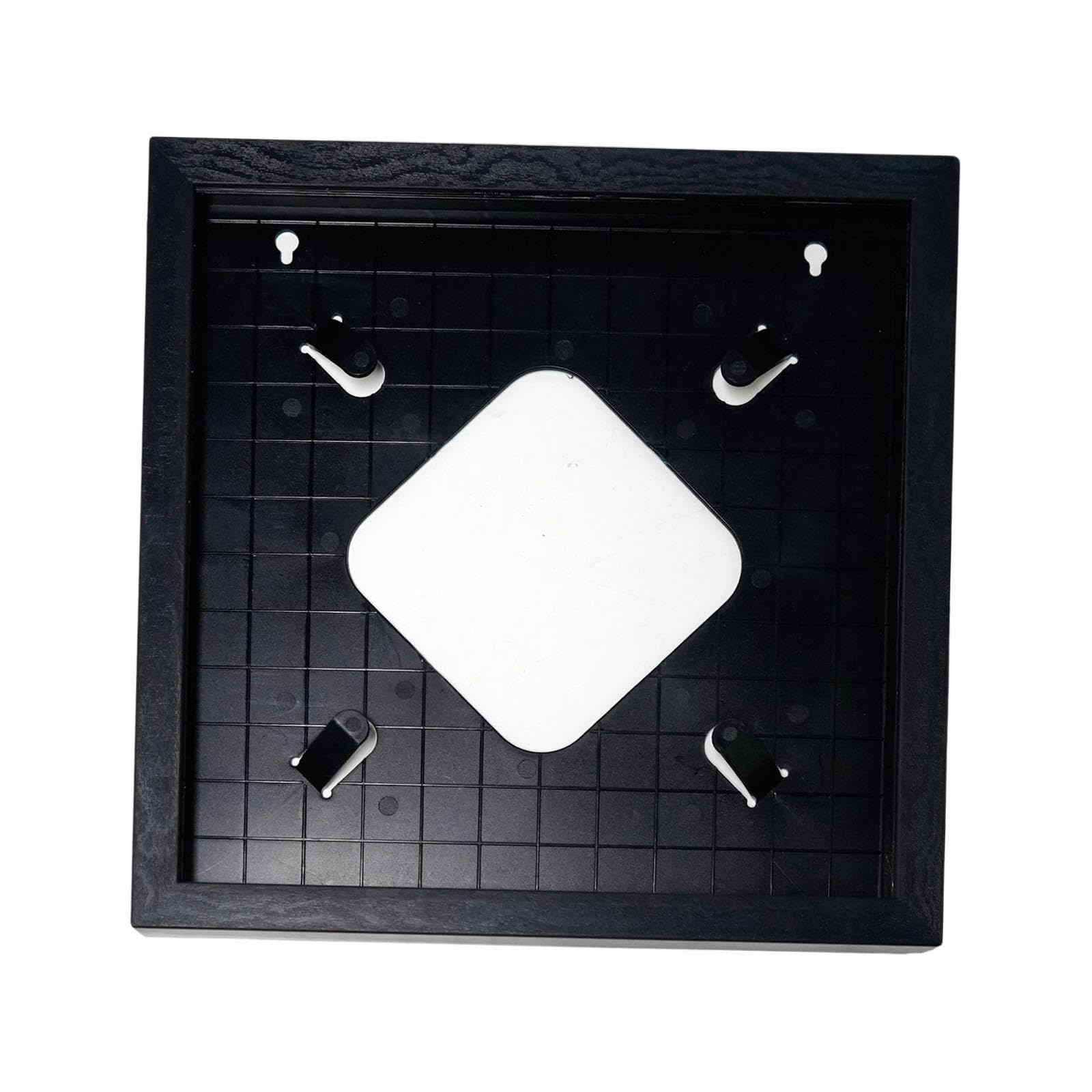 Vinyl Record Frame Album Record Rack Home Decoration Lightweight Decorative Wall Mount Holder Utility Sturdy Wear Resistant, Black