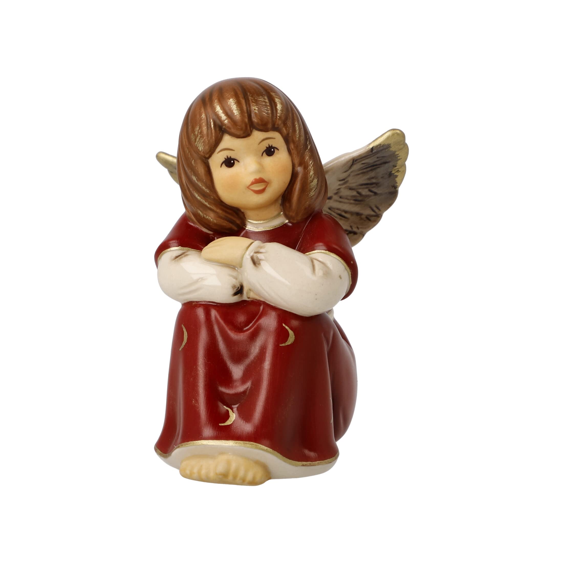 Figurine Décorative Goebel Ange Liederstunde - Faïence, Bordeaux, 10 Cm, Neuf