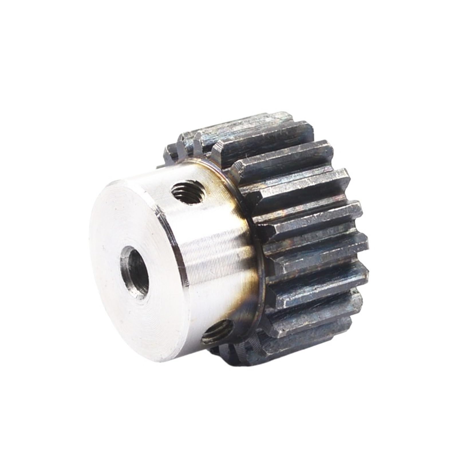 Bevel Gear Pinion Hardware Mechanical Spur Gear Pinion 1.5M 15T 18T 20T Mod 1.5 Right Teeth Hole 6/8/10/14/15/16 45# Steel Major Gear Gear Rack Transmission(20T Inner Hole 15mm)