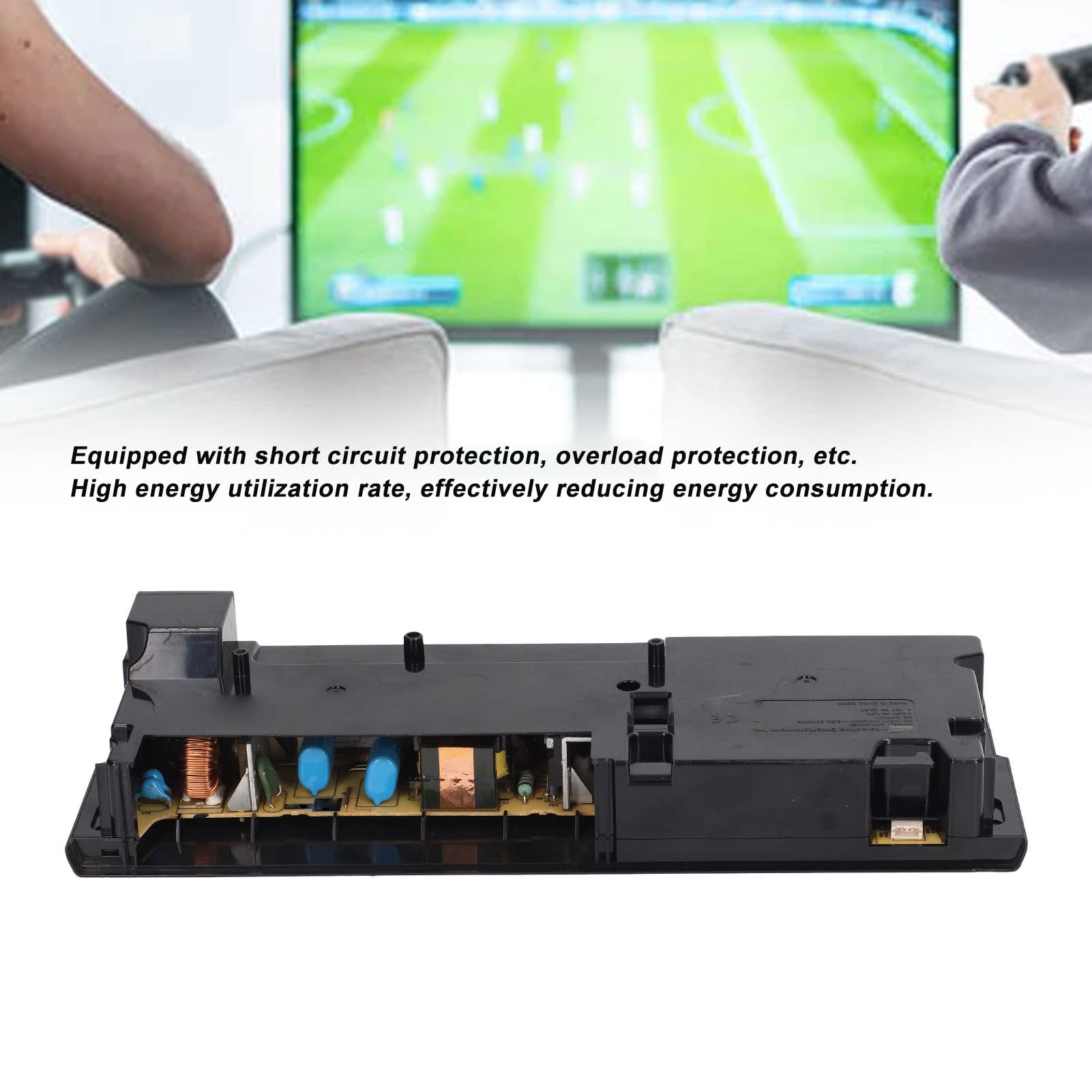 Alimentatore per 4 Pro Adattatore a Risparmio Energetico Affidabile Ad Alta Efficienza per 4 Pro CUH‑7115 con Design in Lega di Alluminio