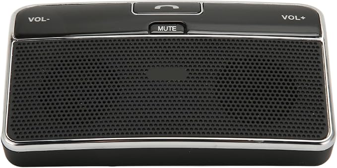 Altavoz manos libres para coche con cancelación de ruido y batería de 650mAh miniatura 9