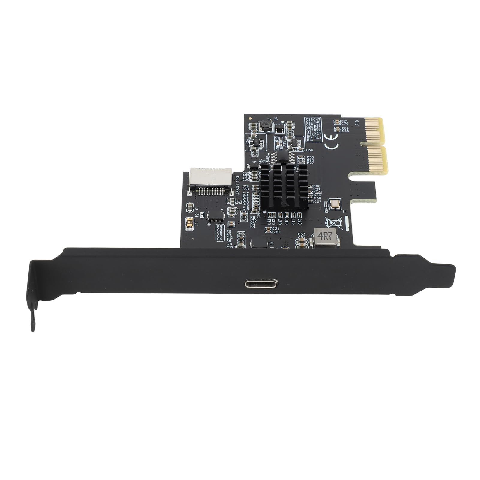 Alomejor Scheda di Espansione USB 3.2, Interfaccia Ad Alta Velocità 10Gbps