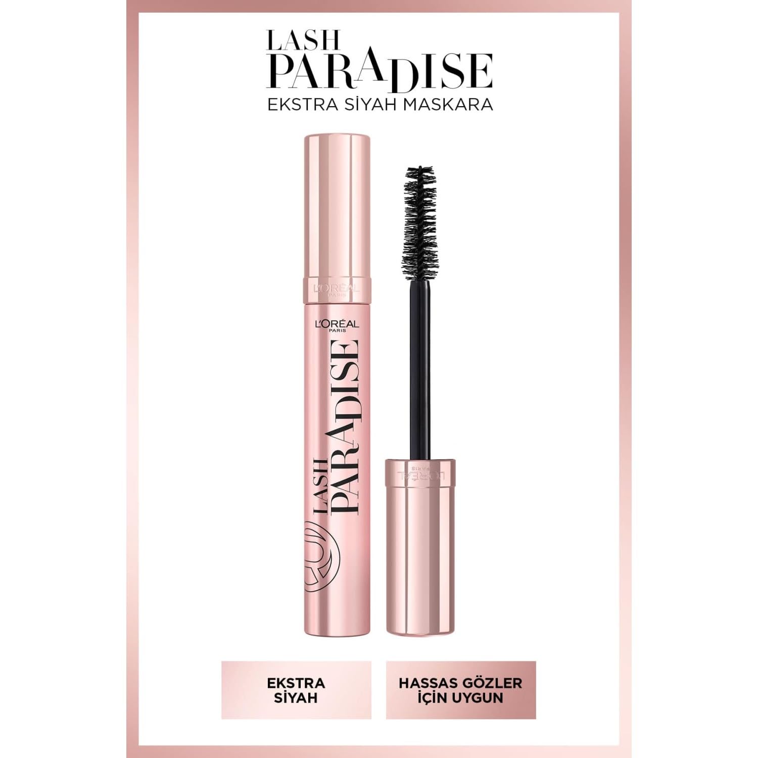 L'Oreal Paris Lash Paradise Siyah Maskara