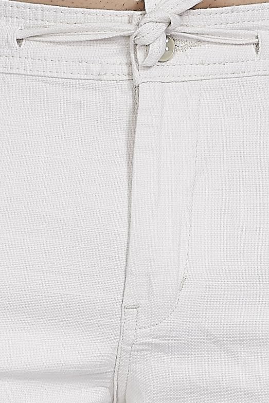 Image of DIVISIVE Men's Relaxed Fit Cotton Linen Blend Trousers