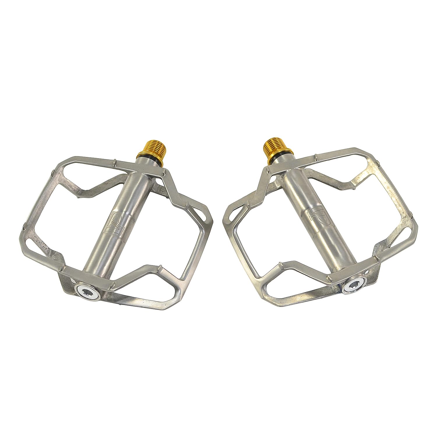 VP Components Blade Titanium Flat City Pedals Platform Pedals, 9/16Inches, ST1162