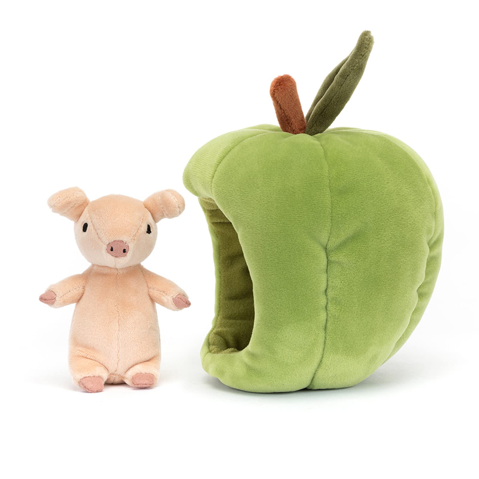Amazon.co.jp: Jellycat ブランブリング ブタ ぬいぐるみ 7インチ