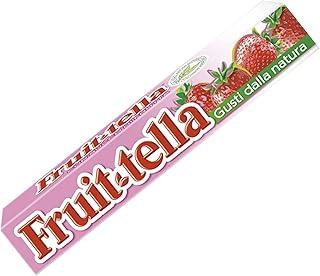 Fruit-Tella Strawberry Juicy Chews Assorted Fruit Flavour Sweet (10)