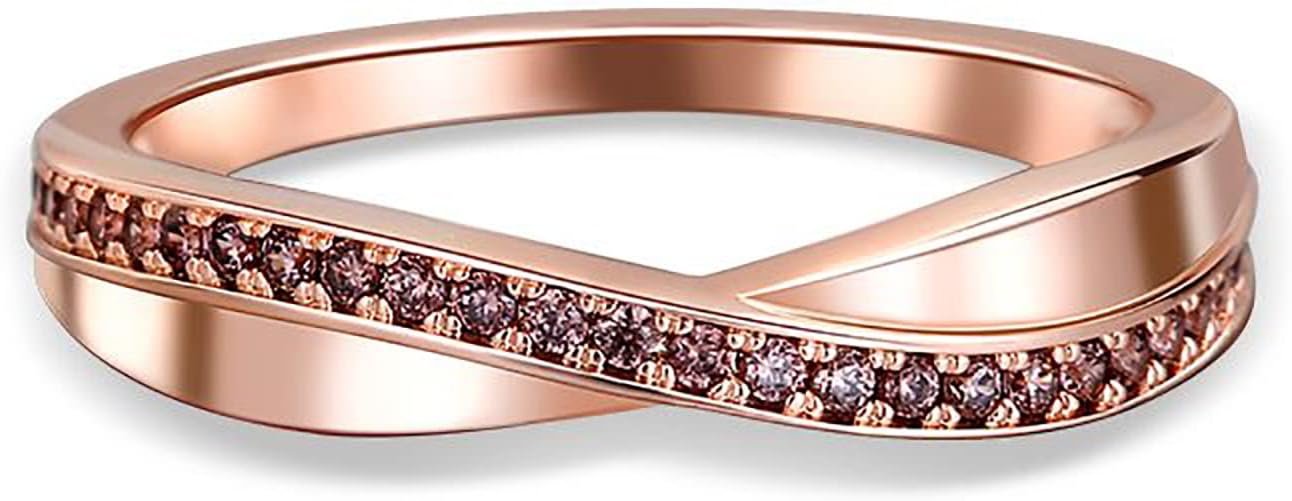 Jeulia Sterling Silver Couple Band for His and Her Stylish Crossover Polished Adjustable Matching Anniversary Wedding Diamond rings Engraving Jewelry Set Valentine Day with Gift Box