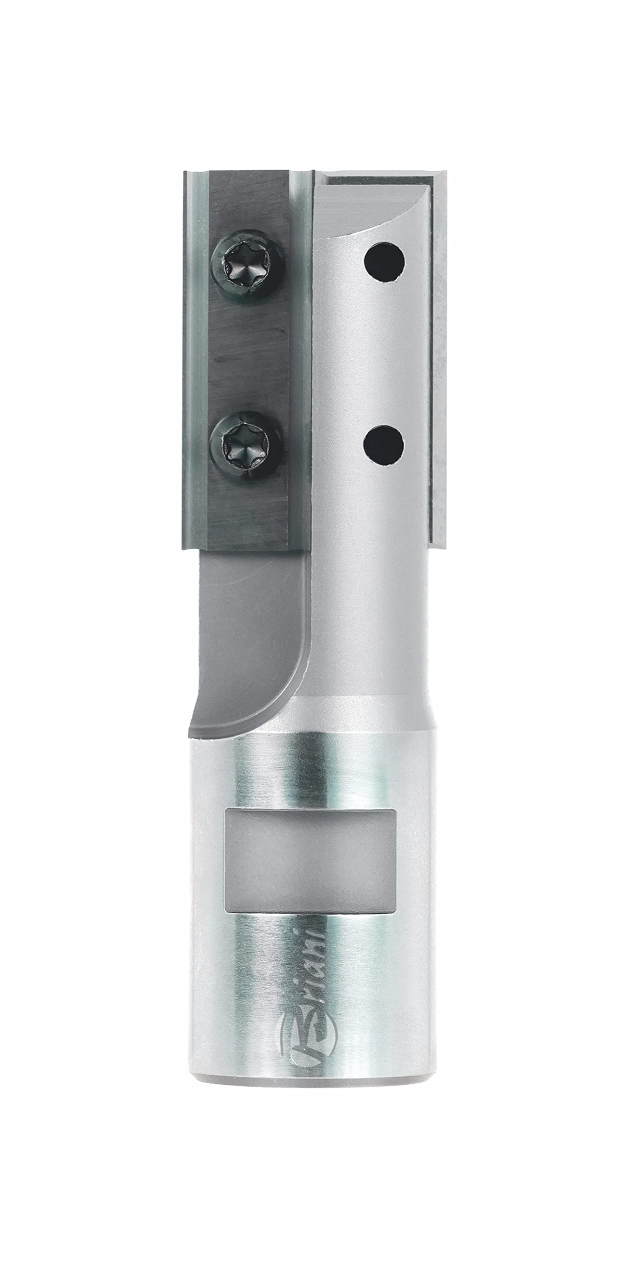 Frez do rowków z nożem obrotowym M12 z twardego metalu, bieg prawy, ostrze 2, długość robocza 29,5 mm, długość całkowita 70 mm, trzpień M12 x 1 mm, Ø 16 mm