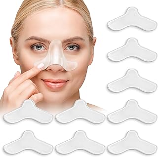 10 Pack Nasal Pads for CPAP Mask - CPAP Nose Pads - CPAP Supplies for CPAP Machine - Sleep Apnea Mask Comfort Pad - Custom Design & Can Be Trimmed to Size - CPAP Cushions for Most Masks