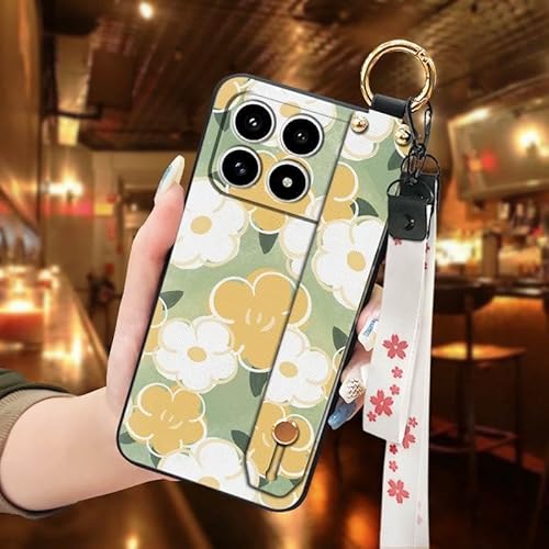 Phone Case Compatible with Redmi K90, Ring Anti-knock Silicone Oil Painting Durable Design Dirt-resistant Waterproof Back Cover 