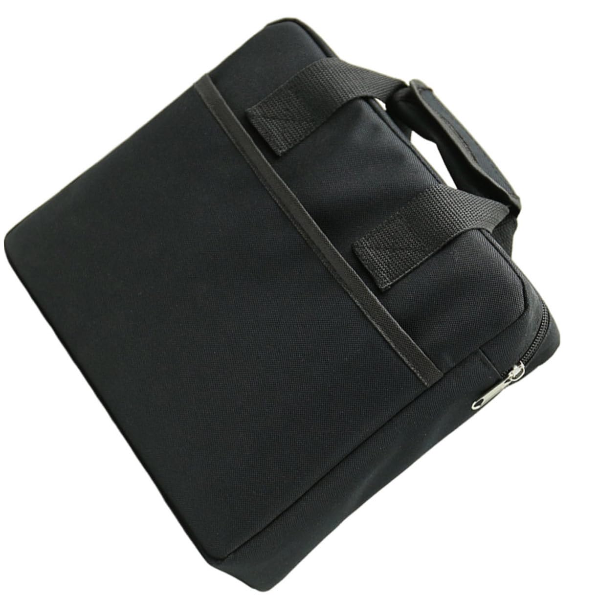 ibasenice Portable Small Effector Package Oxford Handbag for Guitars Waterproof Guitar Effector Storage Bag Black