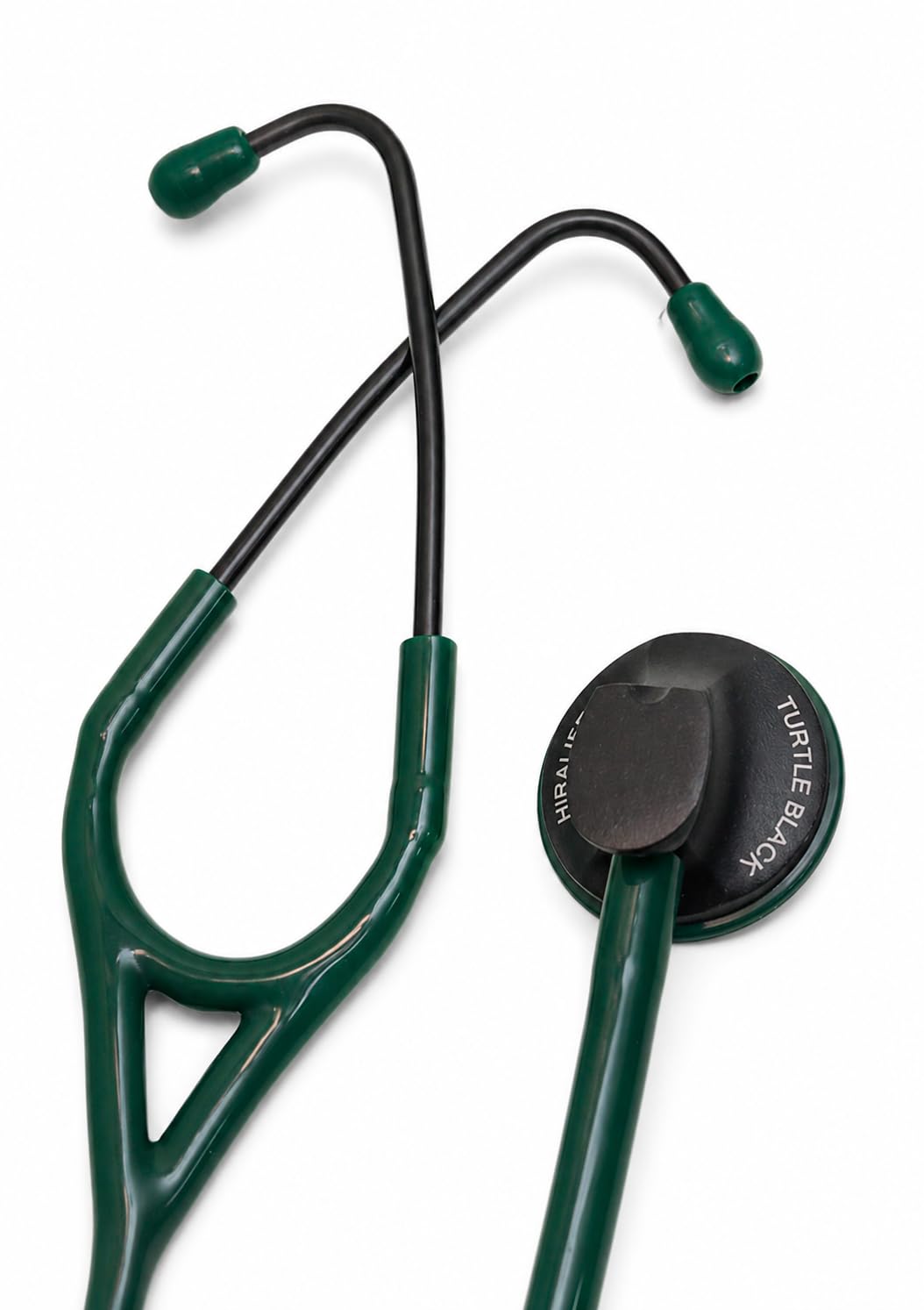 Premium Cardio Single Head Stethoscope for Doctors With Soft Sealing Ear Knobs & Durable Construction | Turtle Black, Aluminium, Powder Coated Stethocope for Medical Professionals, Students & Nurses-image-9