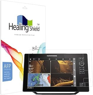 HUMMINBIRD XPLORE 9, 10, 12용 투명 액정보호필름, 울트라 HD 투명 필름, 지문 방지, 긁힘 방지, 실제 터치 민감도 - 한국산-XploreClear (XPLORE 12-투명)