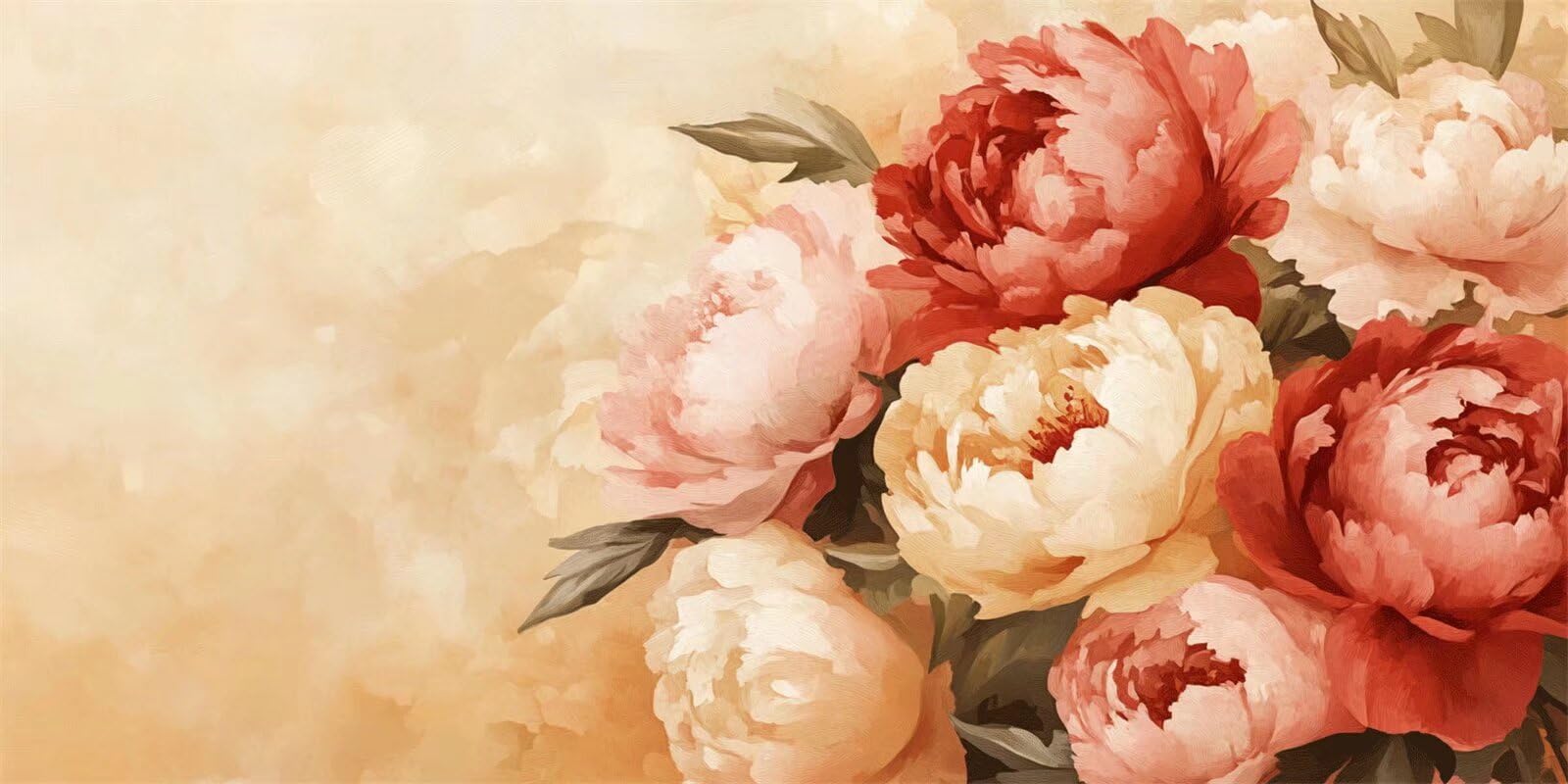 Grande Dipingere con i Numeri 60x120cm Dipingere con i Numeri Adulti Fiore Paint by Numbers Hobby Creativi Adulti e Principianti fai da te Kit Completo Craftoria,Decorazioni Casa Regalo Peonia-y1029