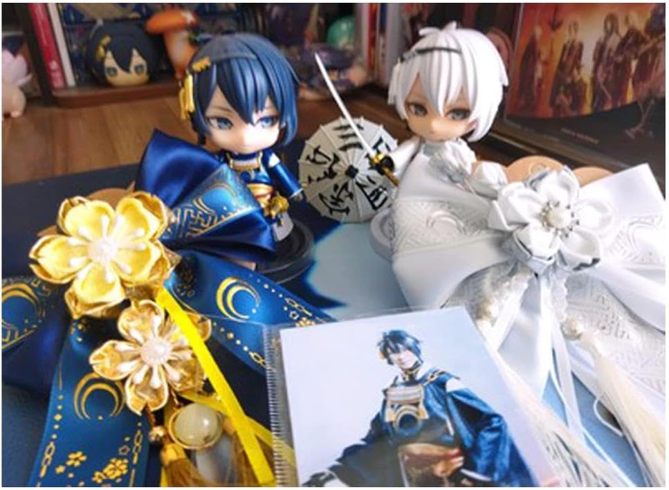 にっかり青江アクセサリークリップ 刀らぶ 刀剣乱舞 アクセクリップ にっかり 青江 フェリシモ 新品
