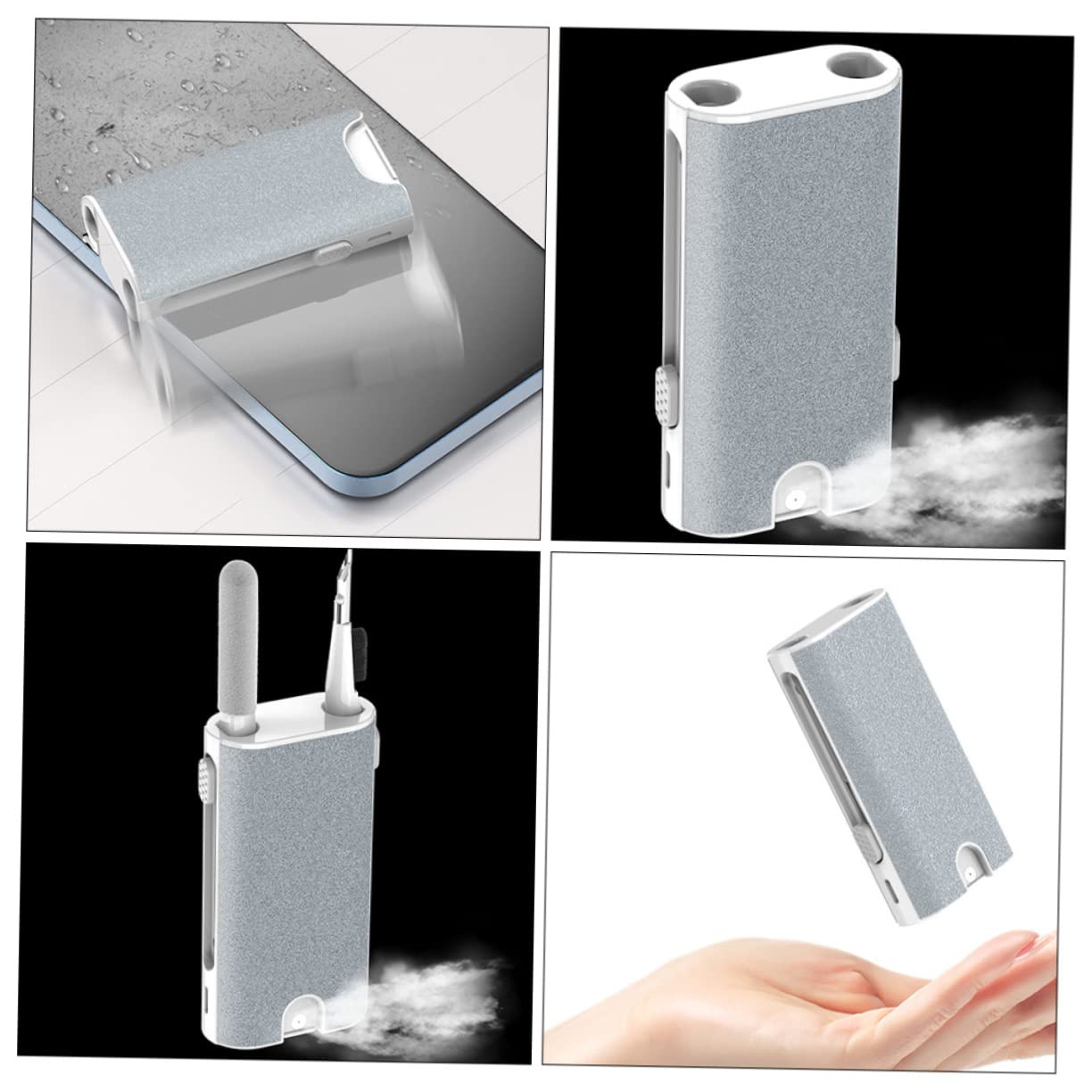 STOBOK Kit De Limpieza De 5 Herramientas Versátiles. Compre Un Limpiador De Oídos Y Un Limpiador De Auriculares para Limpiar Auriculares. Kit De Suministros De Oficina.