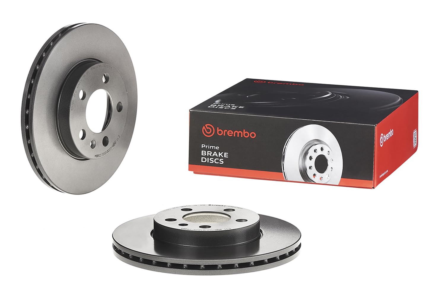 Brembo 09.D570.11 Disco Freno Anteriore con verniciatura UV, Set di 2