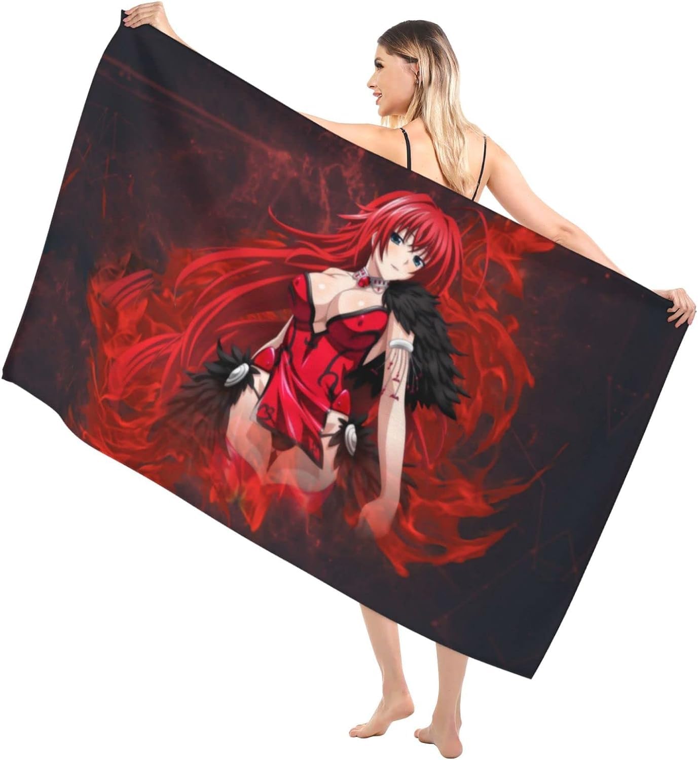 Amazon｜バスタオル ビーチタオル High School D×d リアス・グレモリー