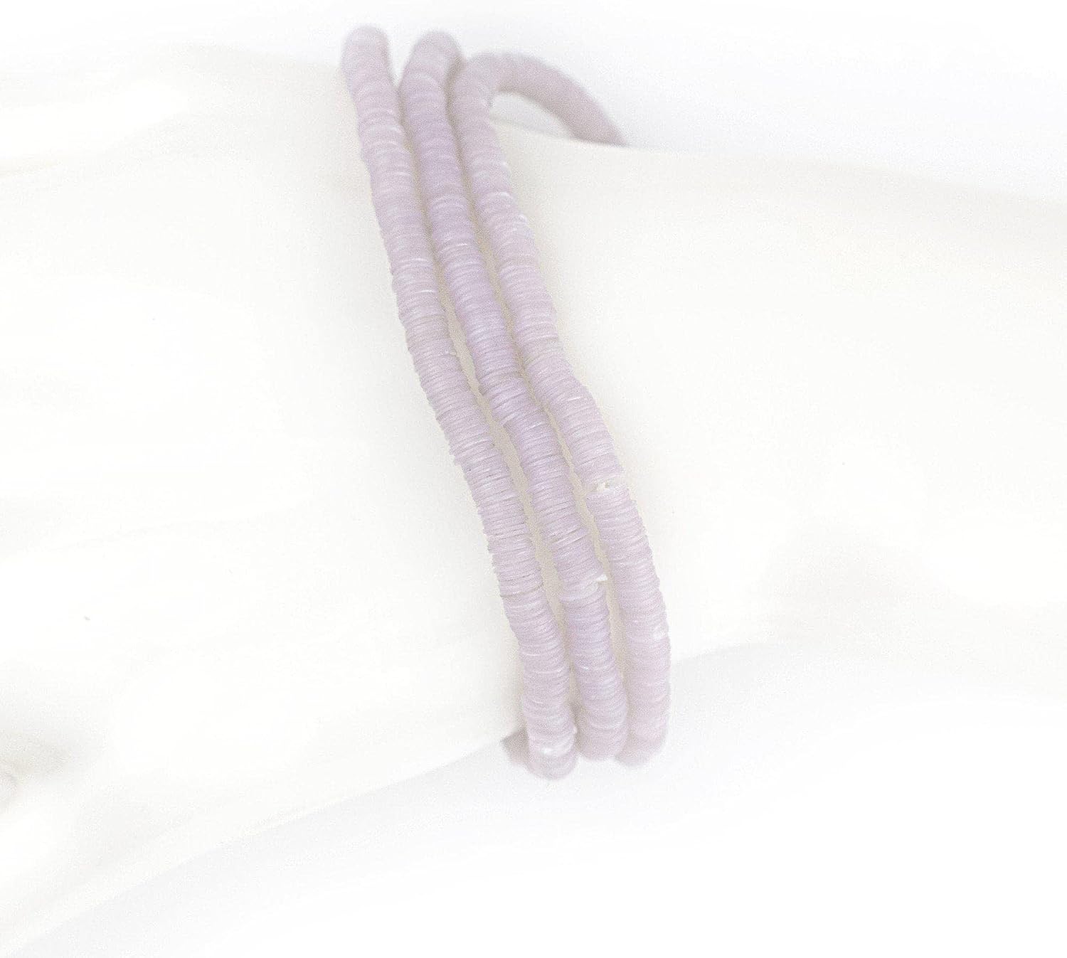 The Bead Chest African Vinyl Stretch Bracelet