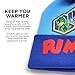 PJ Masks Boys Winter Accessory Hat And Mittens Set, Toddler Beanie For Kids Ages 2-4, Light Blue/Blue