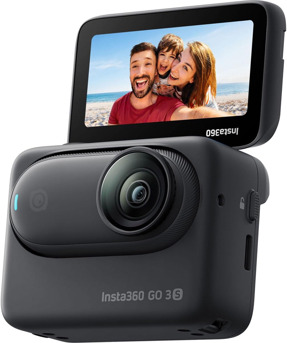 Insta360GO 3S 4K Standard Edition Action Camera - Midnight Black, 64GB