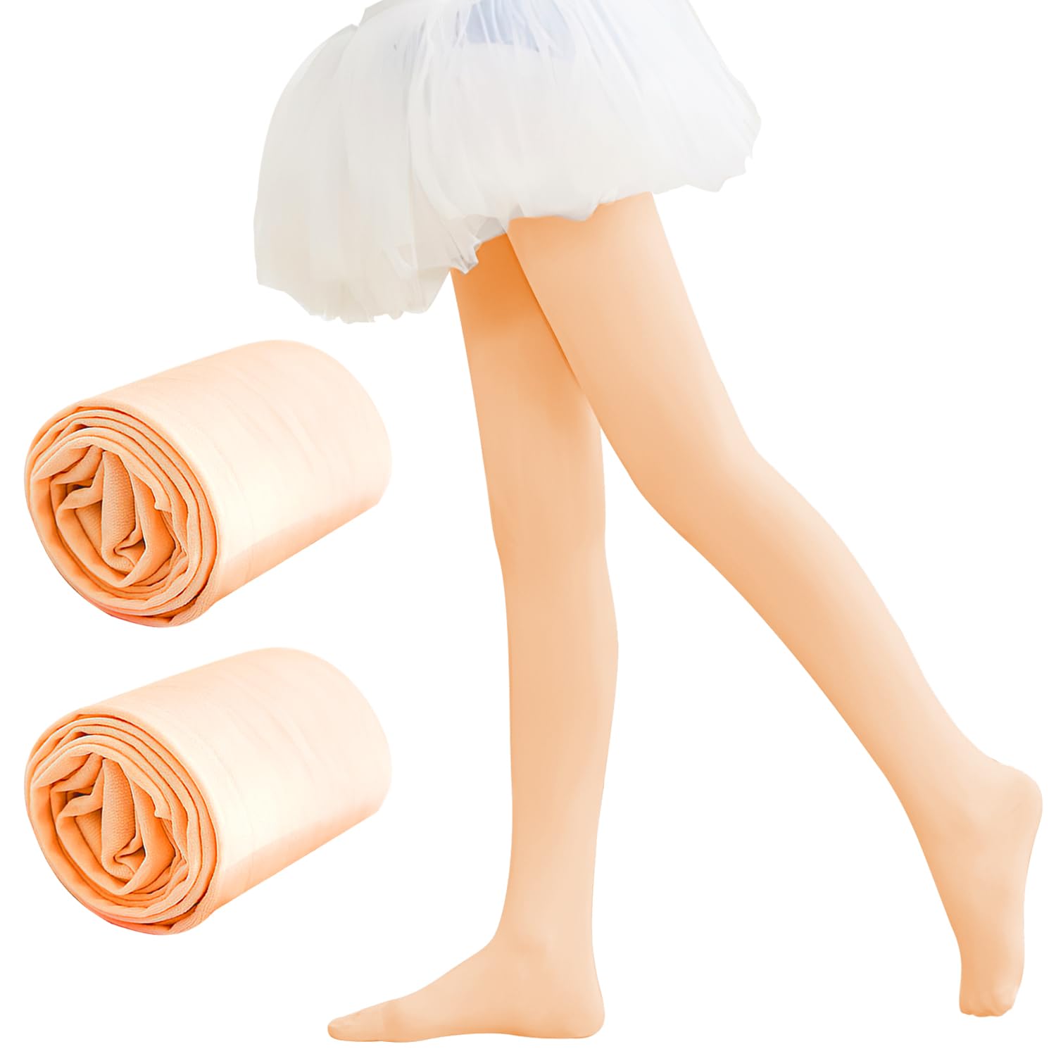 CENCERY Ballet Tights for Girls Convertible Dance Stockings Soft Stretch