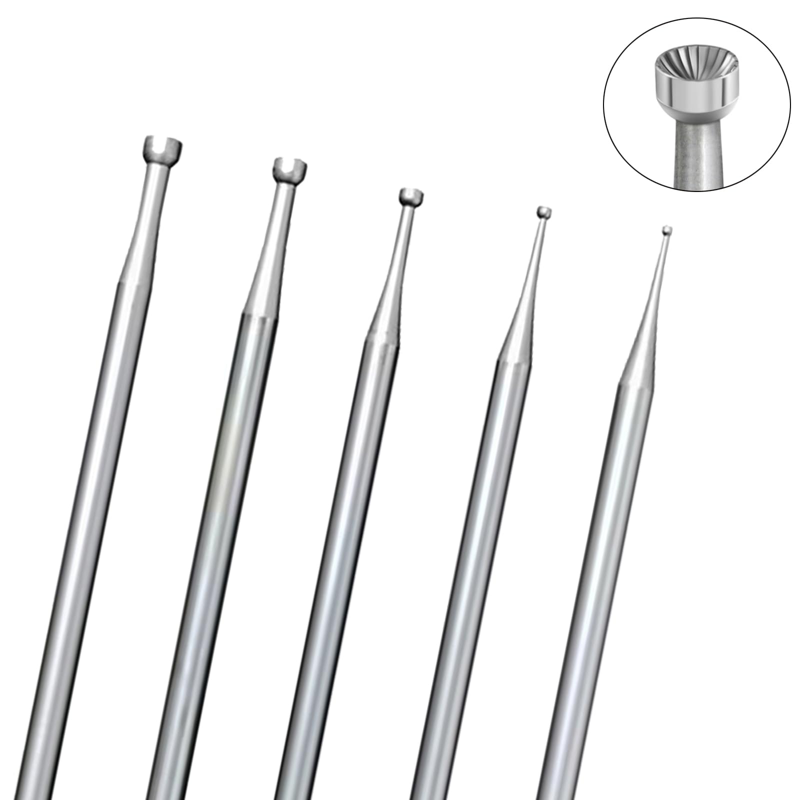 Jewelry Setting Burrs - 24 Pcs Vanadium Steel -3