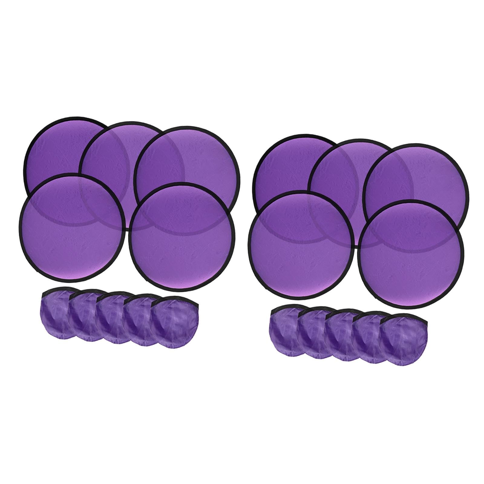 10 Pieces Folding Fans Portable for Performance Wedding DIY Outdoor Activity Violet-image-7