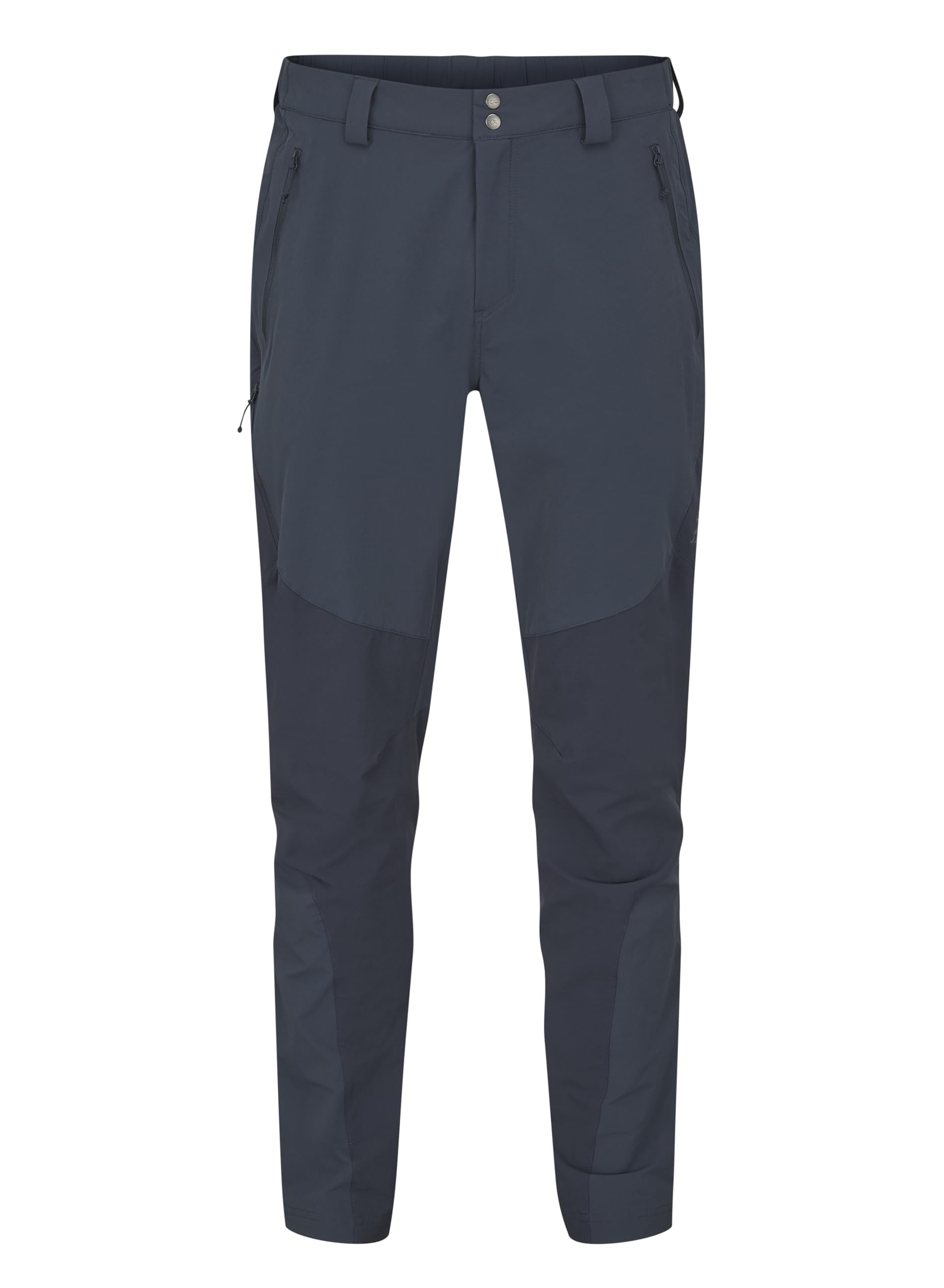 Rab Men's Tempest Blue/Deep Ink Torque Mountain Pants - Durable Softshell Active Trousers For Hiking, Trekking, & Climbing - 32/32" Inseam