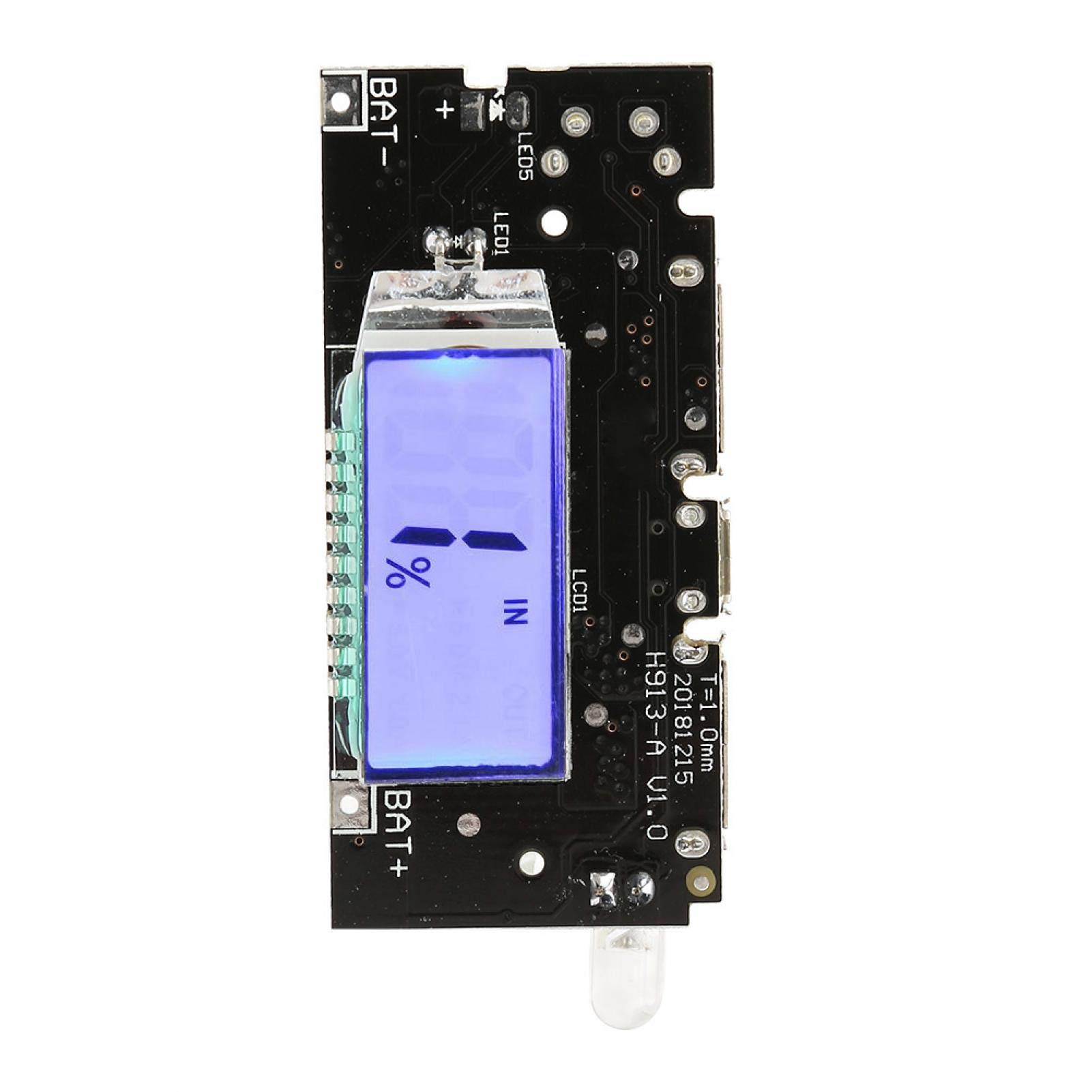 Simple Dual USB Power Bank Module, Convenient Power Bank PCB, for Lithium Battery Battery Power Bank