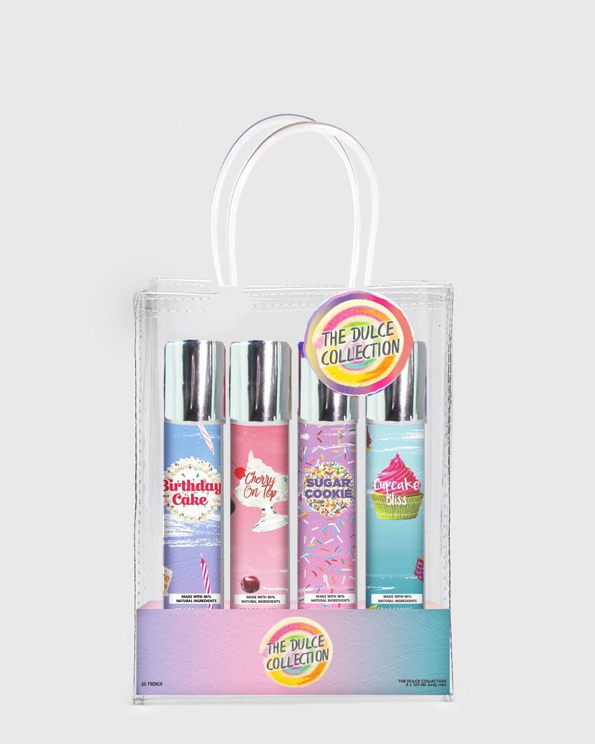 So French 4-Piece Body Mist Sampler Set (Dulce Sprinkles)