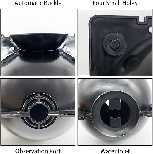 Miniatura 3 de HAIZHINA Vainas de capas de aire, Dispositivo reutilizable de enraizamiento de plantas de enraizamiento de plantas, caja de cultivo de alta presión