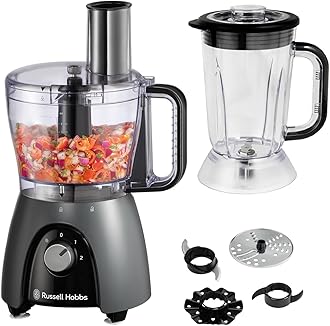 Russell Hobbs Electric Food Processor Desire Matte Charcoal