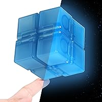 Vista 27 de Infinitycube Juguete Fidget Antiestrés Juego de Inquietud para Niños y Adultos, Lindo Dispositivo Único de Tamaño de Bolsillo para Alivio