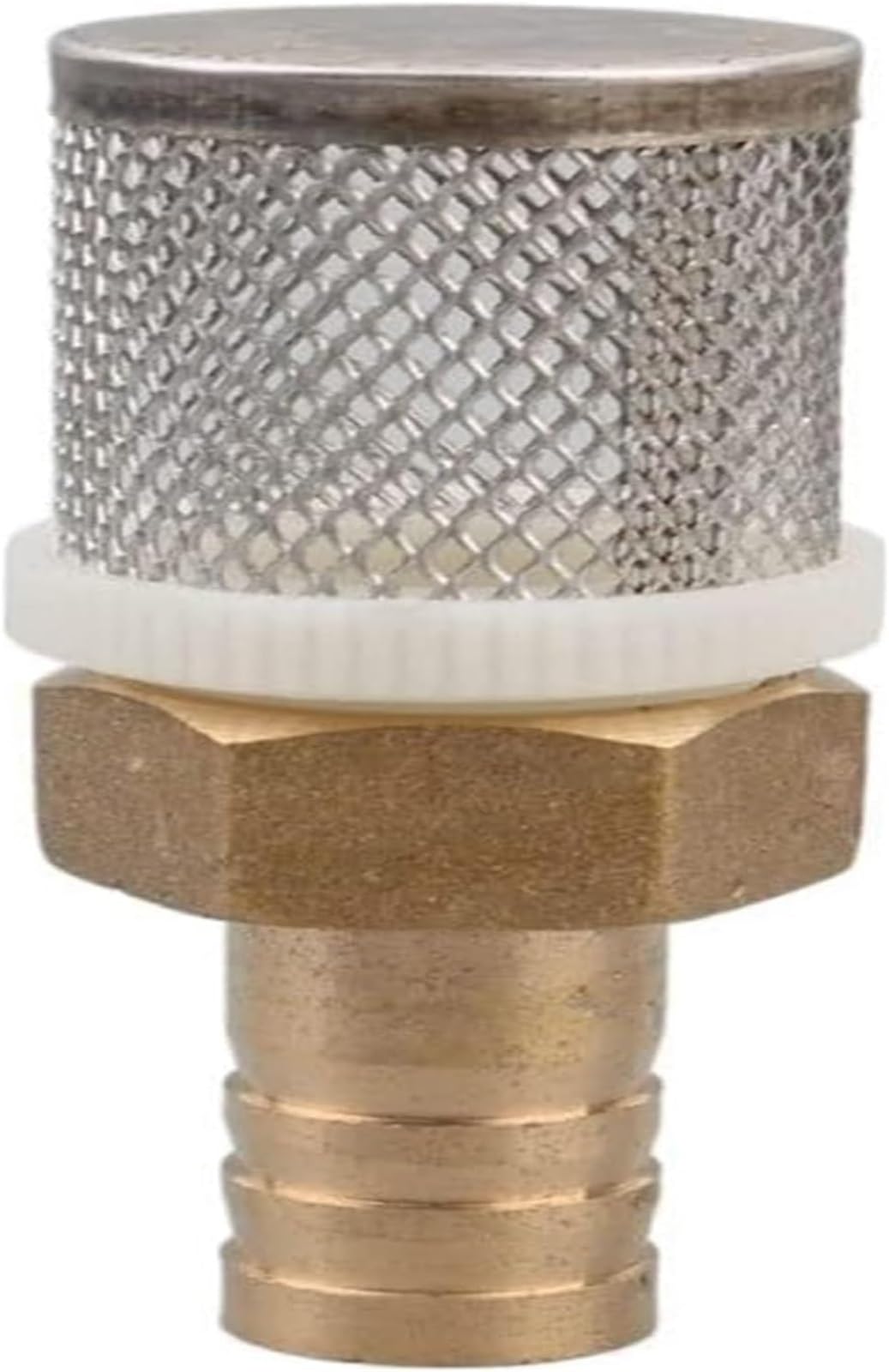 Filtro de malla para manguera con racor, Manguera de filtro bomba agua, 6-19mm, latón, acero inoxidable, for lavadora a presión, lavado coches, jardín(19mm)